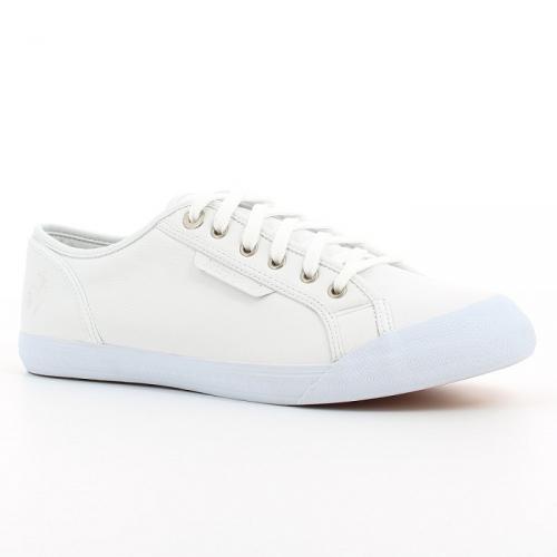 Le coq sportif deauville hotsell plus leather - white